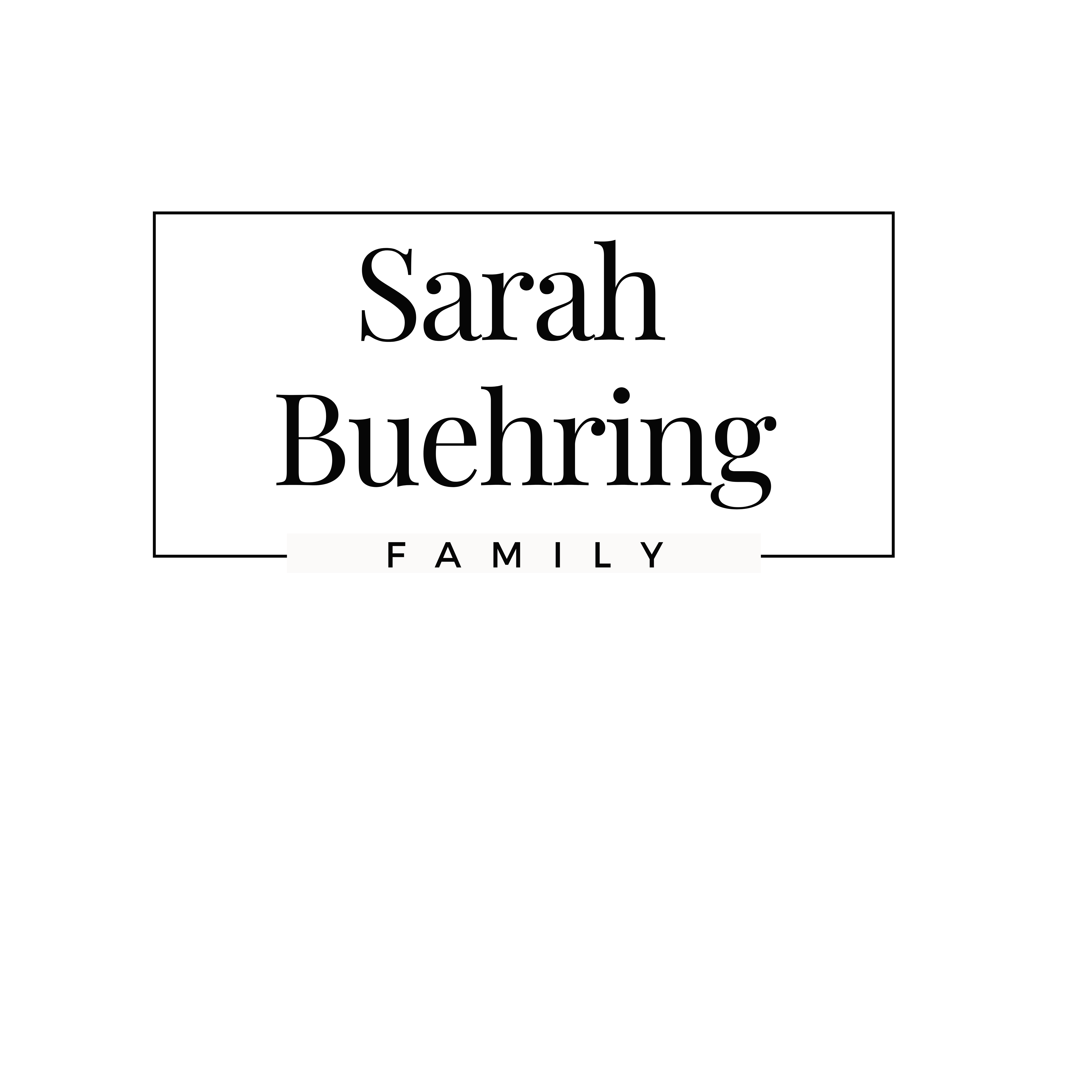 Sarah Buehring Family